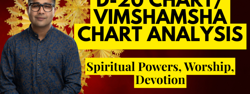 D-20 Chart Vimshamsha Chart Analysis_Astrologer Nipun Joshi
