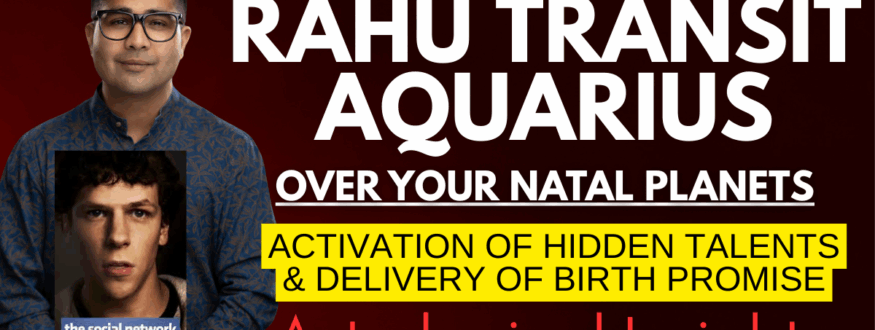 RAHU TRANSIT AQUARIUS_Astrologer Nipun _Joshi.