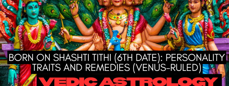 Born on Shashti Tithi (6th Date) Personality Traits and Remedies (Venus-Ruled)_Astrologer Nipun Joshi