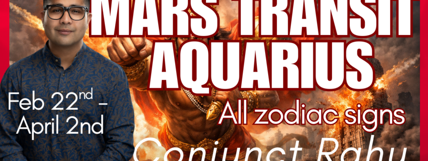 Mars conjunct Rahu in Aquarius ignites anger, unrest, and rebellion. Learn why violence is escalating and how this volatile transit impacts all 12 zodiac signs through Vedic astrology.