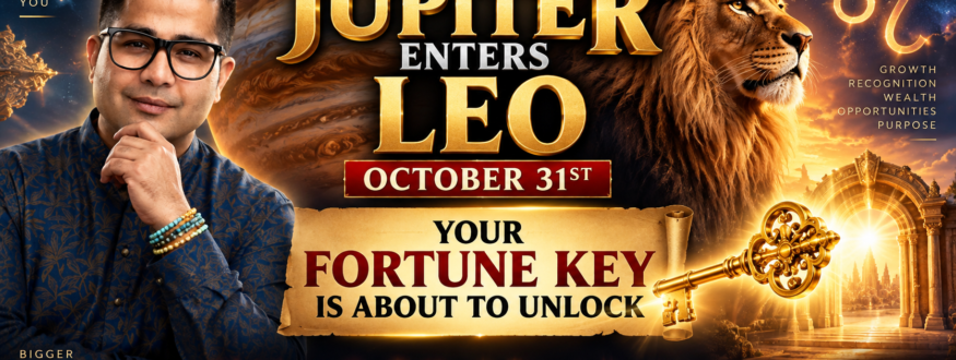 Jupiter enters Leo October 31 2026 Vedic astrology predictions for all 12 zodiac signs