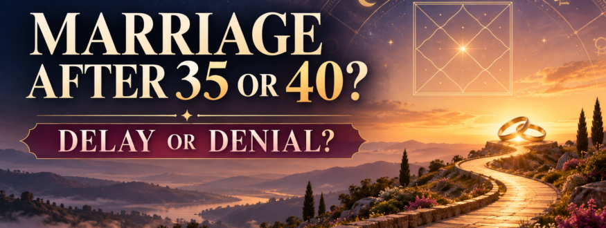 marriage after 35 in Vedic astrology